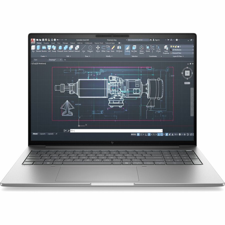 HP ZBook 8 G1i 16" Mobile Workstation - WUXGA - 60 Hz - Intel Core Ultra 7 265H - vPro Technology - 16 GB - 512 GB SSD - English Keyboard - Meteor Silver