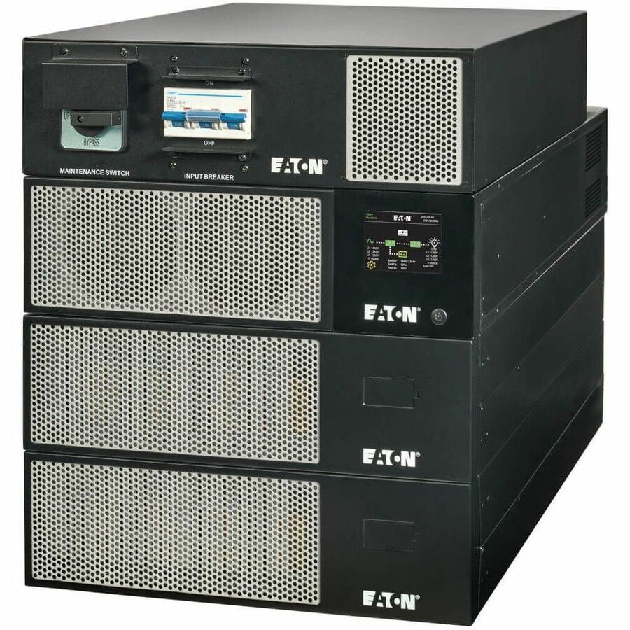Eaton 13kW 208V 3-PH UPS with input and output connectorized cables and Network-M3 card