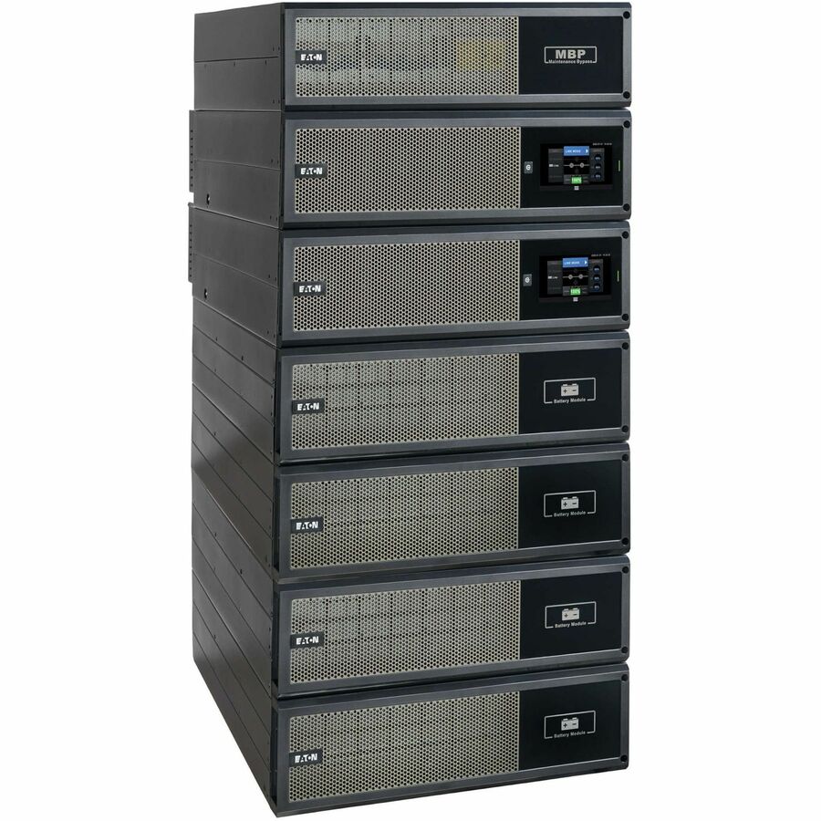 Eaton Two 15kW Power Module, 20kW MBP, Four EBMs, Mounting Rails and NETWORK-M3 card