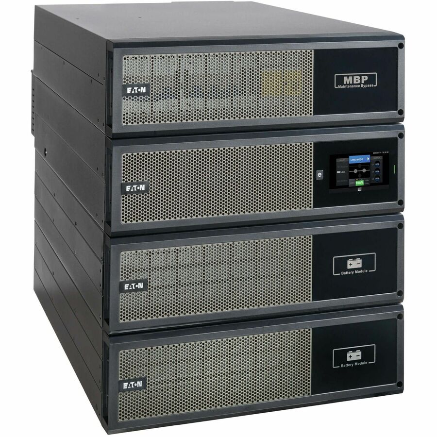 Eaton 15kW Power Module, 20kW MBP, Two EBMs, Mounting Rails and NETWORK-M3 card