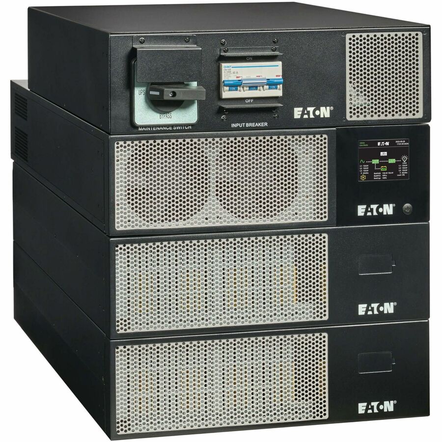 Eaton 15kW 208V 3-PH UPS hardwired input and output, and Network-M3 card