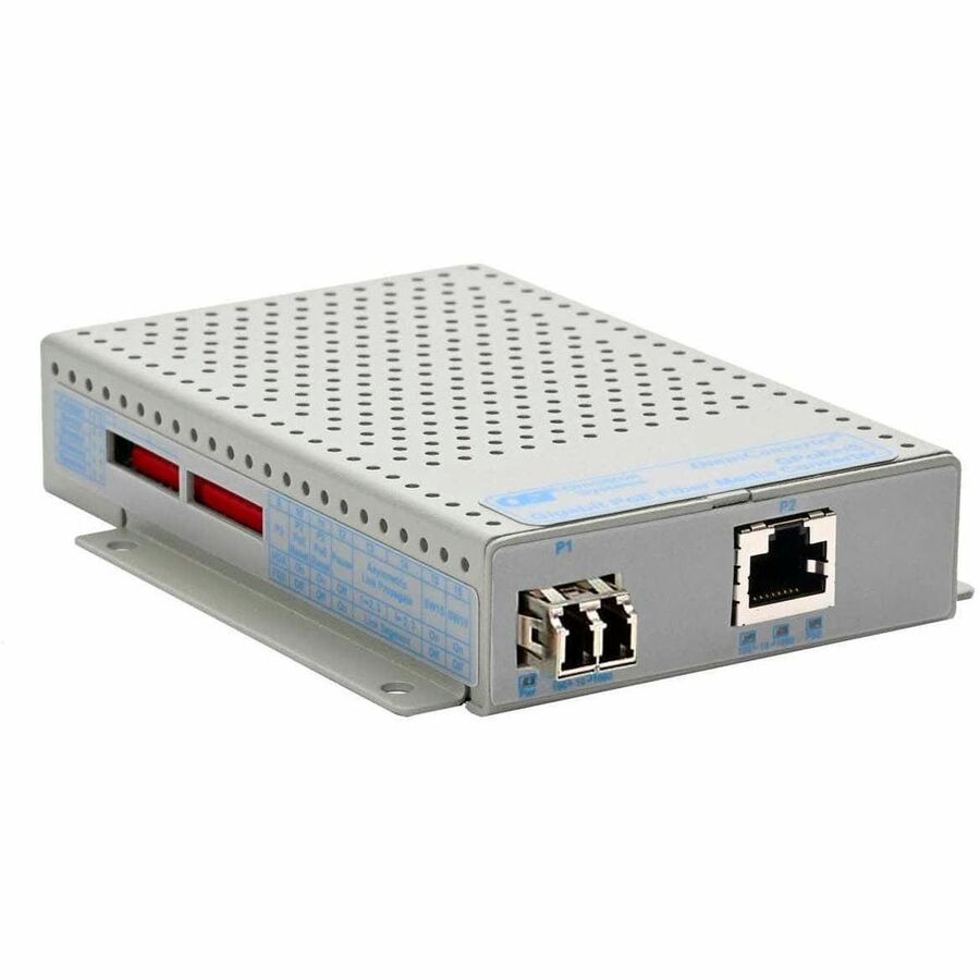 Omnitron Systems OmniConverter GPoEBT/S Transceiver/Media Converter