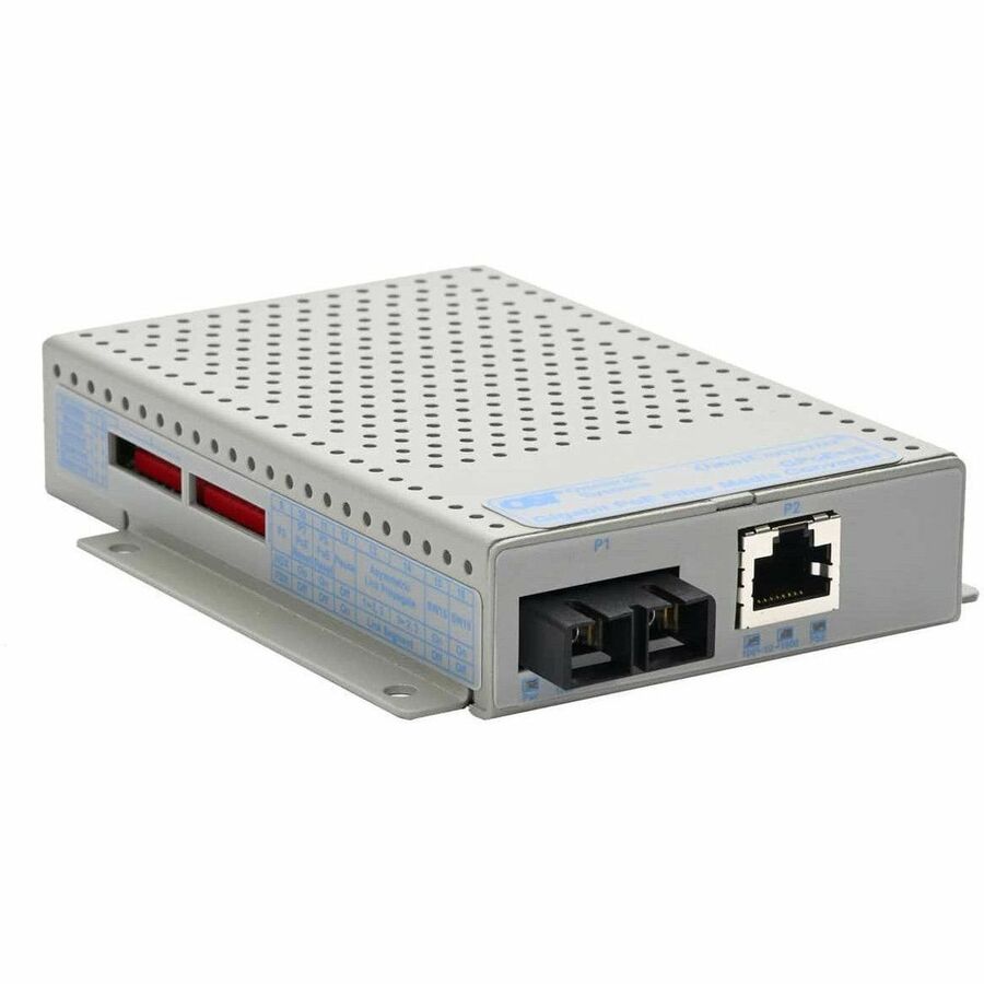 Omnitron Systems OmniConverterGPoEBT/S Transceiver/Media Converter