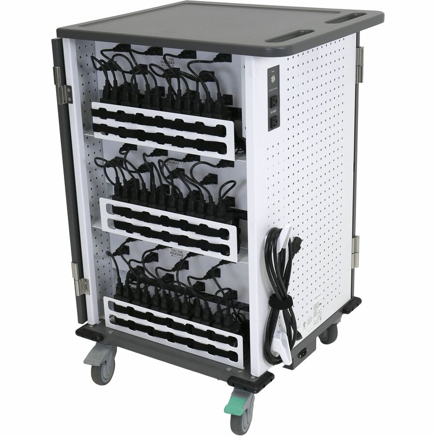 Ergotron YES36 Adjusta Charging Cart, Pre-wired
