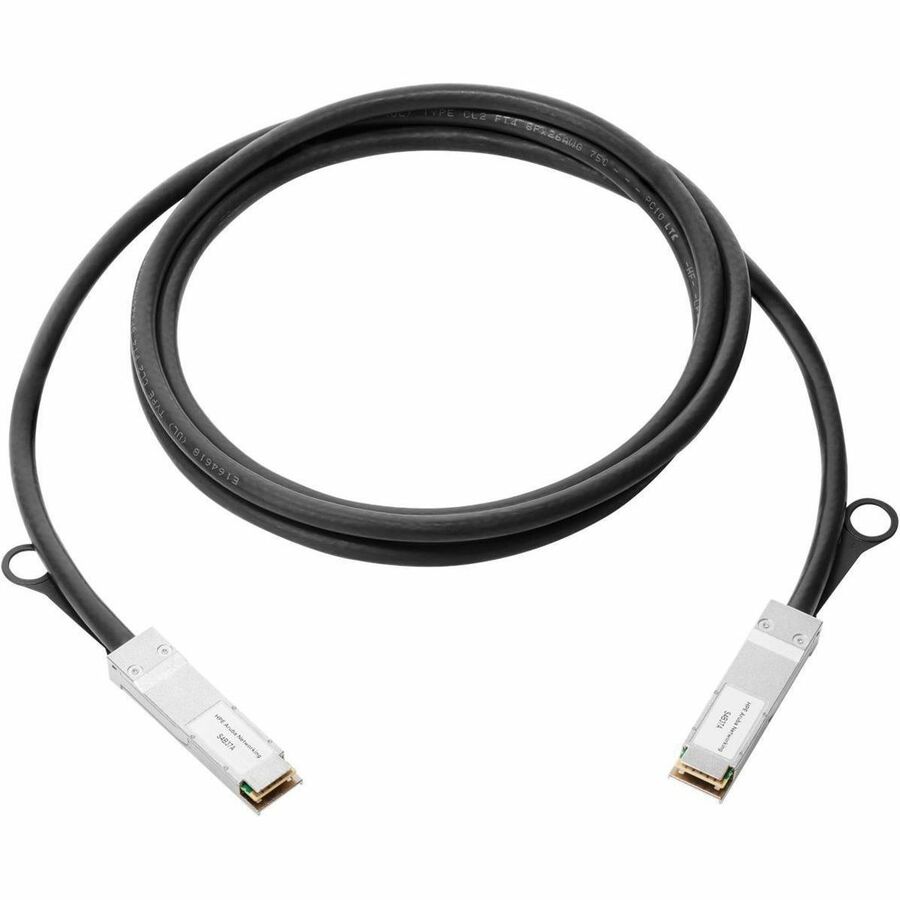 Aruba Networking 200G QSFP56 to QSFP56 2.5m Direct Attach Cable