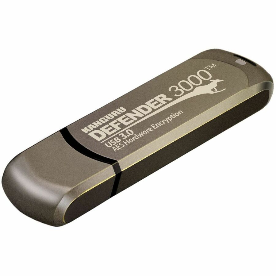 Kanguru Defender3000 FIPS 140-3 Certified Level 3, SuperSpeed USB 3.0 Secure Flash Drive, 1T