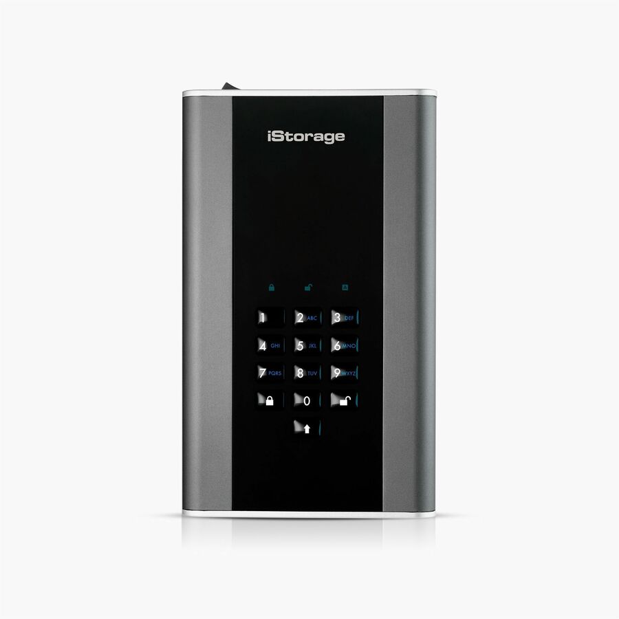 iStorage diskAshur DT2 22 TB Secure Encrypted Desktop Hard Drive | PIN protected | NCSC CPA | FIPS 140-2 Level 2/3 Certified | NLNCSA BSPA and NATO Restricted Level Certified | Incorporated Common Criteria EAL 5+ | Dust/Water Resistant