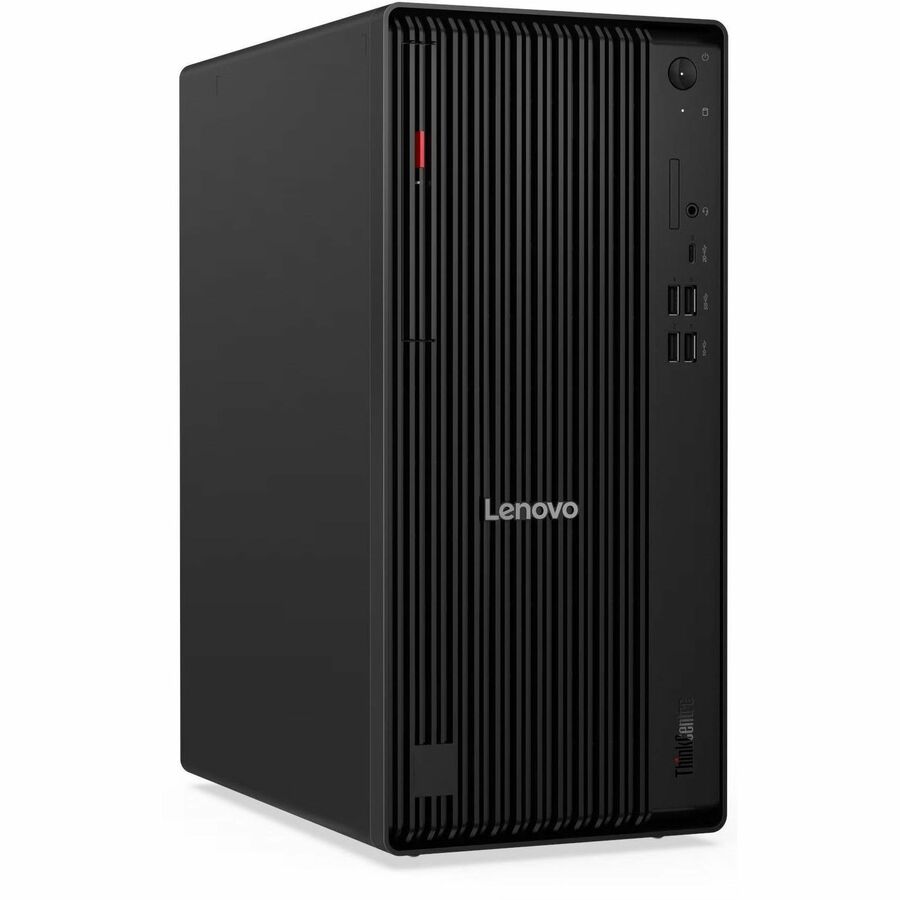 Lenovo ThinkCentre M90t Gen 6 12YS000DUS Desktop Computer - Intel Core Ultra 7 265 - vPro Technology - 16 GB - 512 GB SSD - Tower - Black