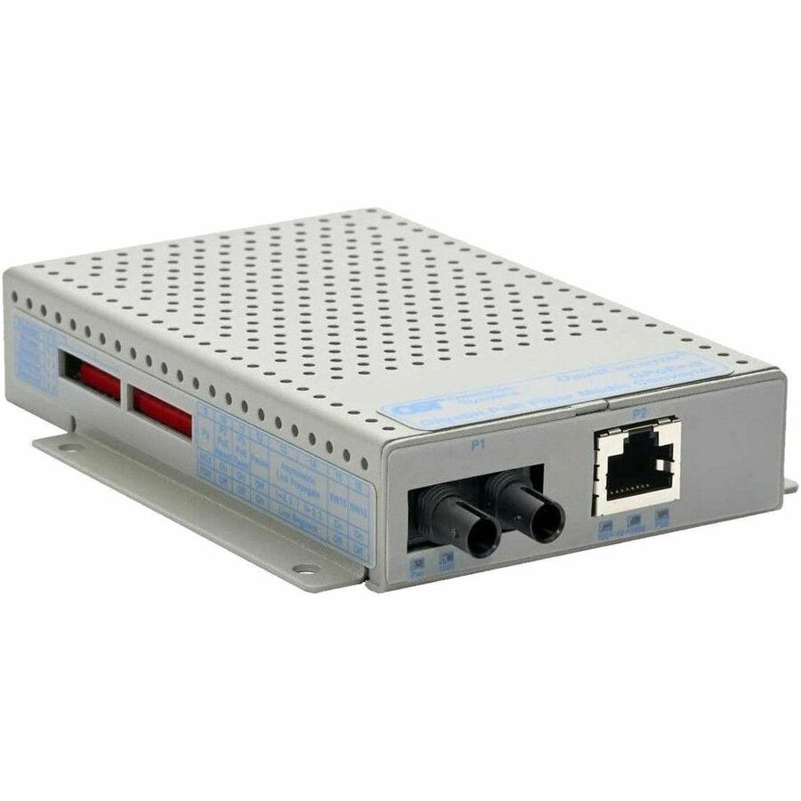 Omnitron Systems OmniConverter GPoEBT/S Transceiver/Media Converter