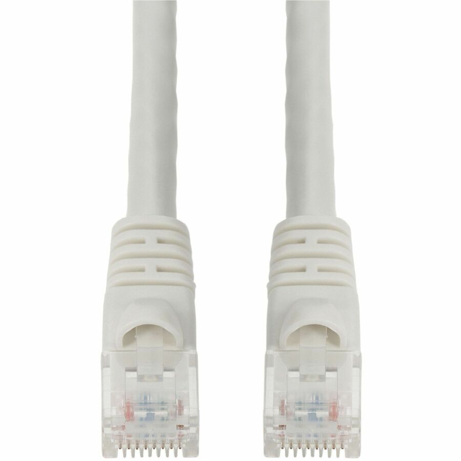 AddOn 10-Pack 10ft White CAT6 PVC Ethernet Cable Snagless Bubble Boot RJ-45 M/M CAT 6