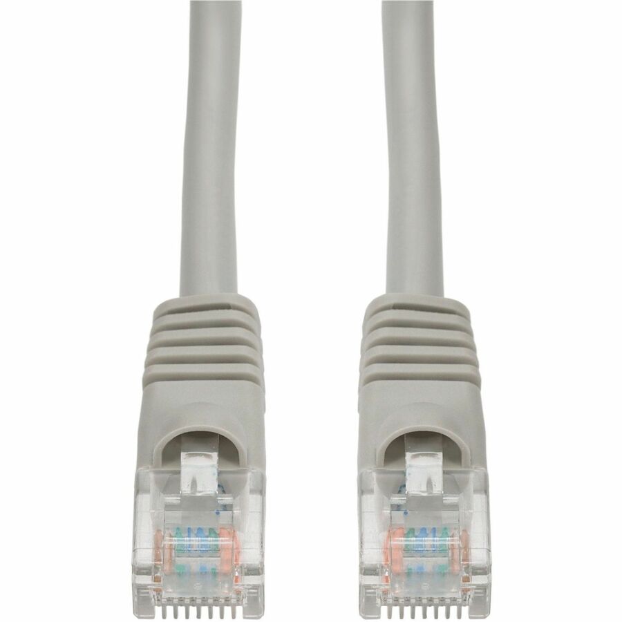 AddOn 10-Pack 5ft Gray CAT6 PVC Ethernet Cable Snagless Bubble Boot RJ-45 M/M CAT 6