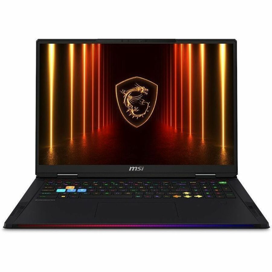 MSI Raider 18 HX AI A2XWJG-841US 18" Gaming Notebook - UHD+ - 120 Hz - Intel Core Ultra 9 285HX - 32 GB - 1 TB SSD - Core Black