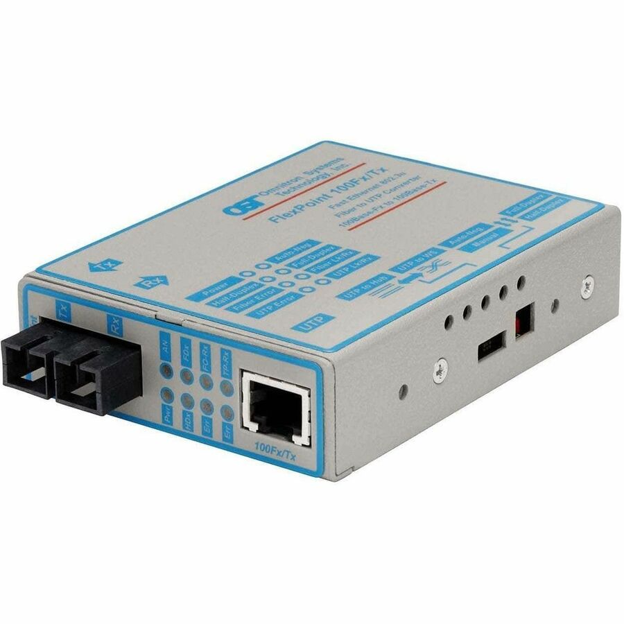 Omnitron Systems FlexPoint 100Fx/Tx Transceiver/Media Converter