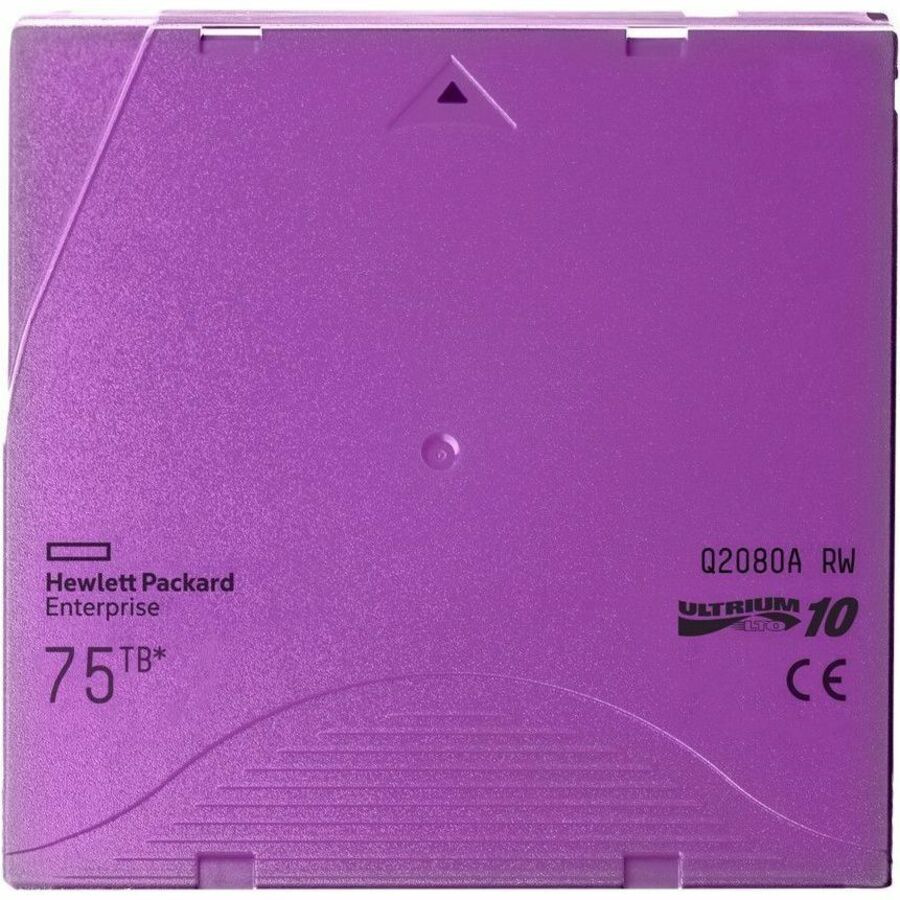 HPE Storage LTO-10 Ultrium 75TB RW 20 Data Cartridges Library Pack without Case