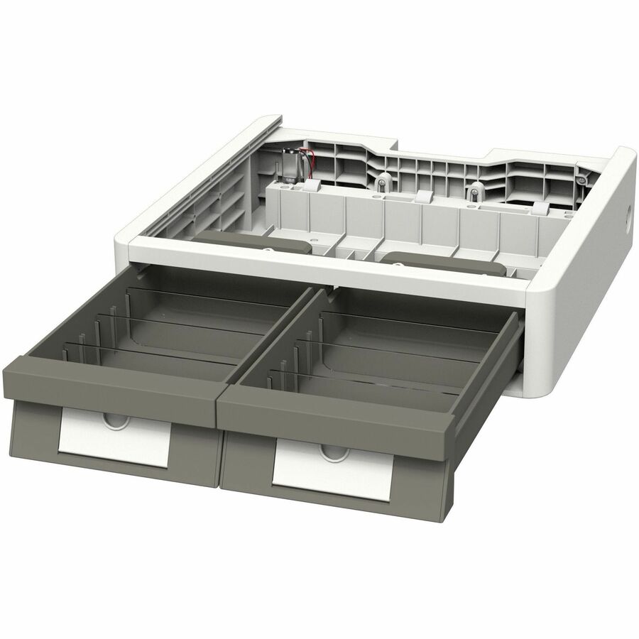 Ergotron Mosaic™ Double Drawers, Manual Lock