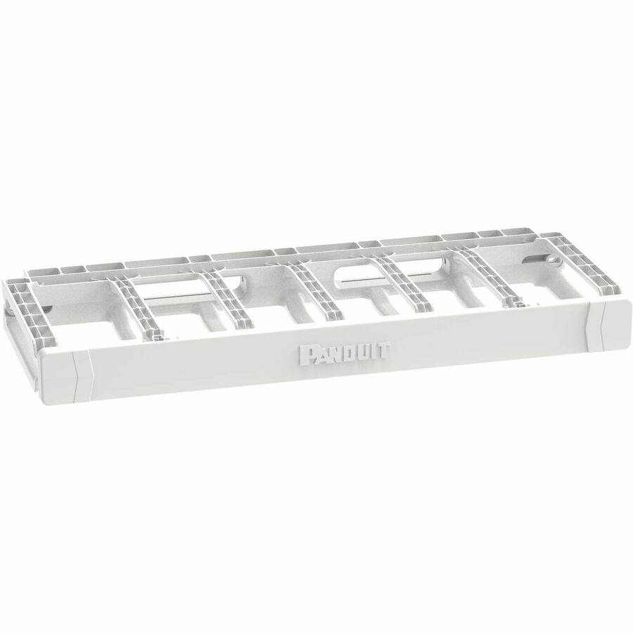 Panduit PatchRunner 2 Horizontal Single-Sided Manager, 1RU, White
