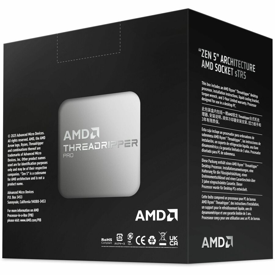 AMD Ryzen Threadripper PRO 9965WX 24-Cores