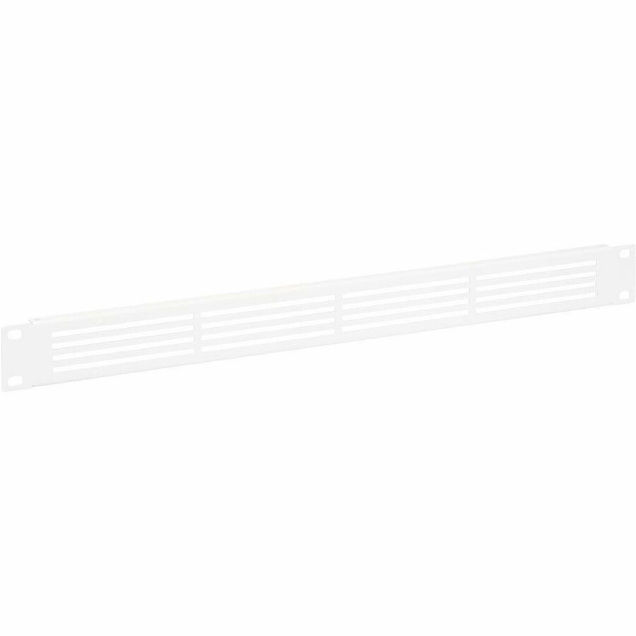 RACKMOUNT.IT 1U Ventilated Blind Plate - White