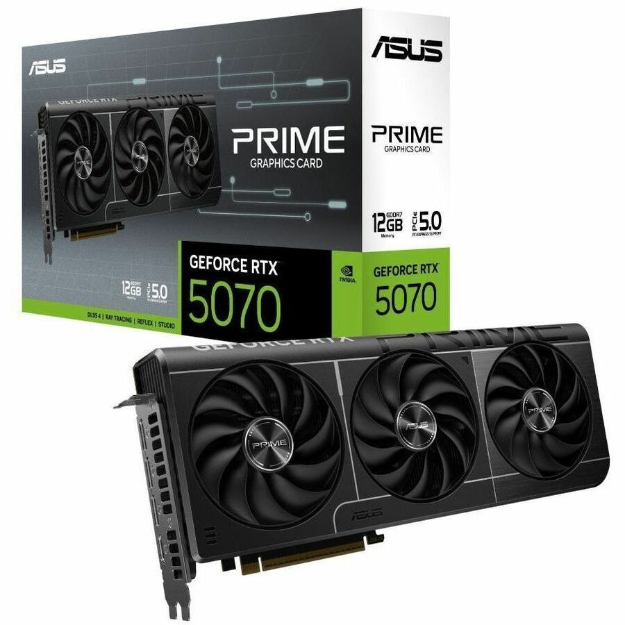 ASUS PRIME GeForce RTX 5070 12GB 192-Bit GDDR7 PCI Express 5.0