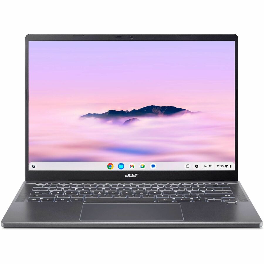 Acer Chromebook Plus 714 CBE794-1T CBE794-1T-72F3 14" Touchscreen Chromebook - WUXGA - 60 Hz - Intel Core Ultra 7 155U - 16 GB - 256 GB SSD - English (US) Keyboard - Iron