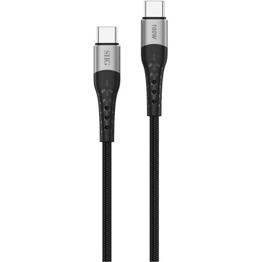 SIIG USB-C to USB-C 100W Charging and Sync Cable - 6ft