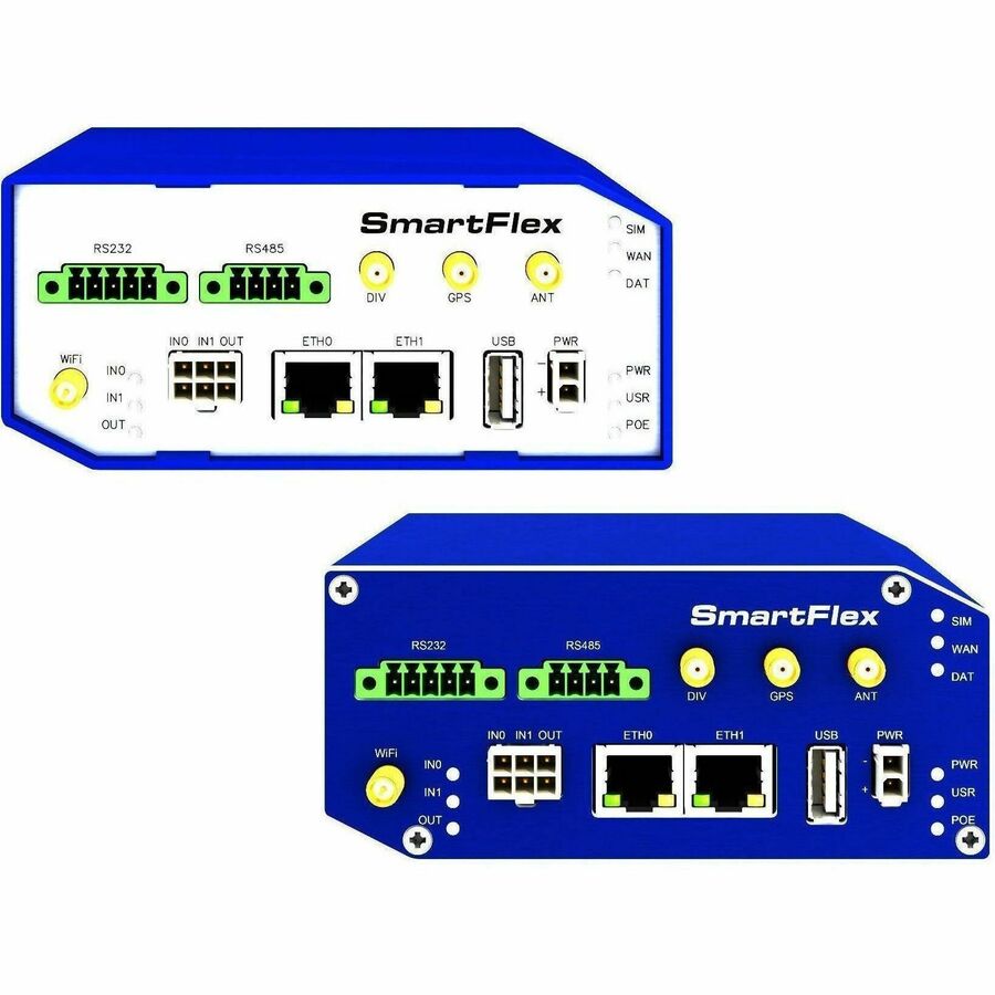 Advantech SmartFlex SR308 Wi-Fi 4 IEEE 802.11a/b/g/n 2 SIM Ethernet, Cellular Modem/Wireless Router