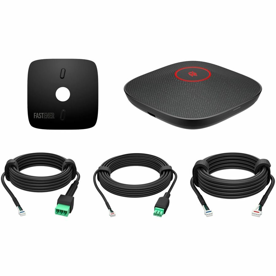 Poly Studio A2 Wired Microphone for Meeting Room, Conference Room, Speech - Black - TAA Compliant