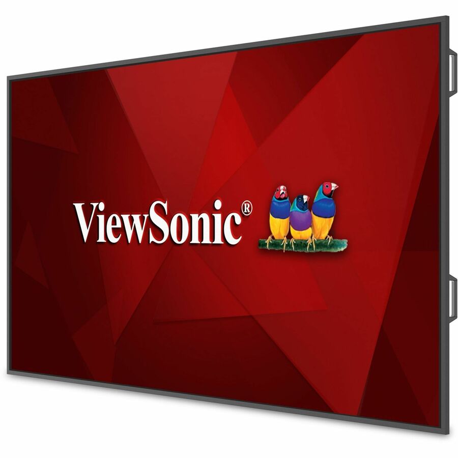 ViewSonic CDE86G3 86 Inch 4K UHD OS-Free Commercial Display with 500-nit Brightness, 1200:1 Contrast Ratio, 10W Dual Speakers, HDMI, USB C, VGA, and USB Inputs