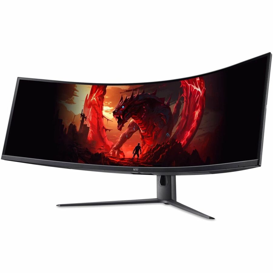 Acer Nitro EI491CUR J0 49" Class Gaming LCD Monitor - 32:9 - Black