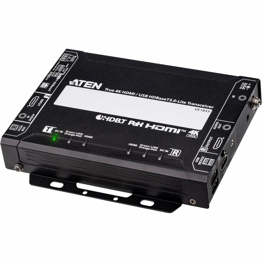 ATEN True 4K HDMI / USB HDBaseT 3.0 - Lite Transceiver with PoH (True 4K@40 m)
