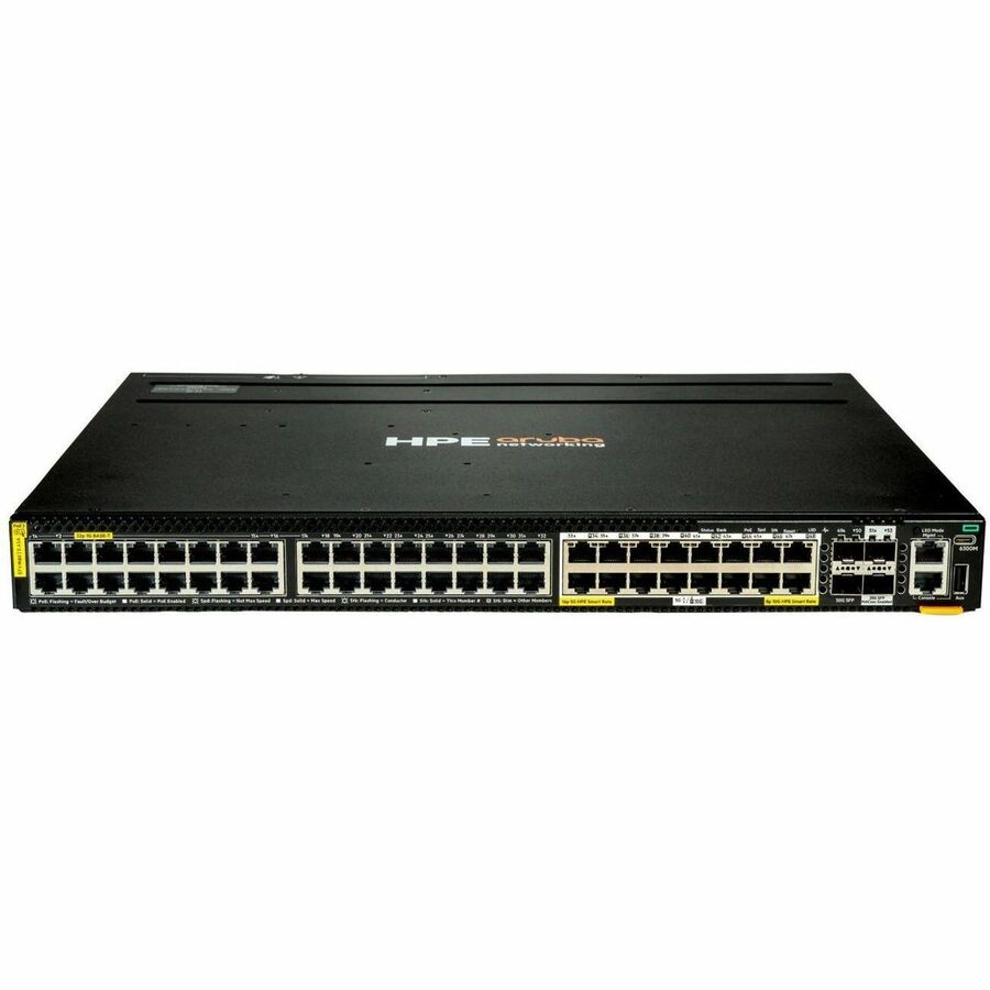 Aruba CX 6300M 32p 1G 16p SmtRt 5G Class8 PoE 2p SFP56 50G 2p SFP28 25G MACsec Switch