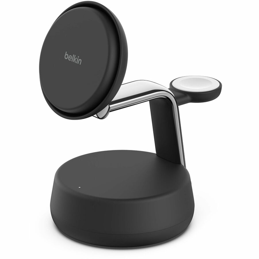 Belkin 25W Wireless Magnetic Charging Dock w/ Qi2 for iPhone & Apple Watch & Airpods - Fast Charge - Charcoal