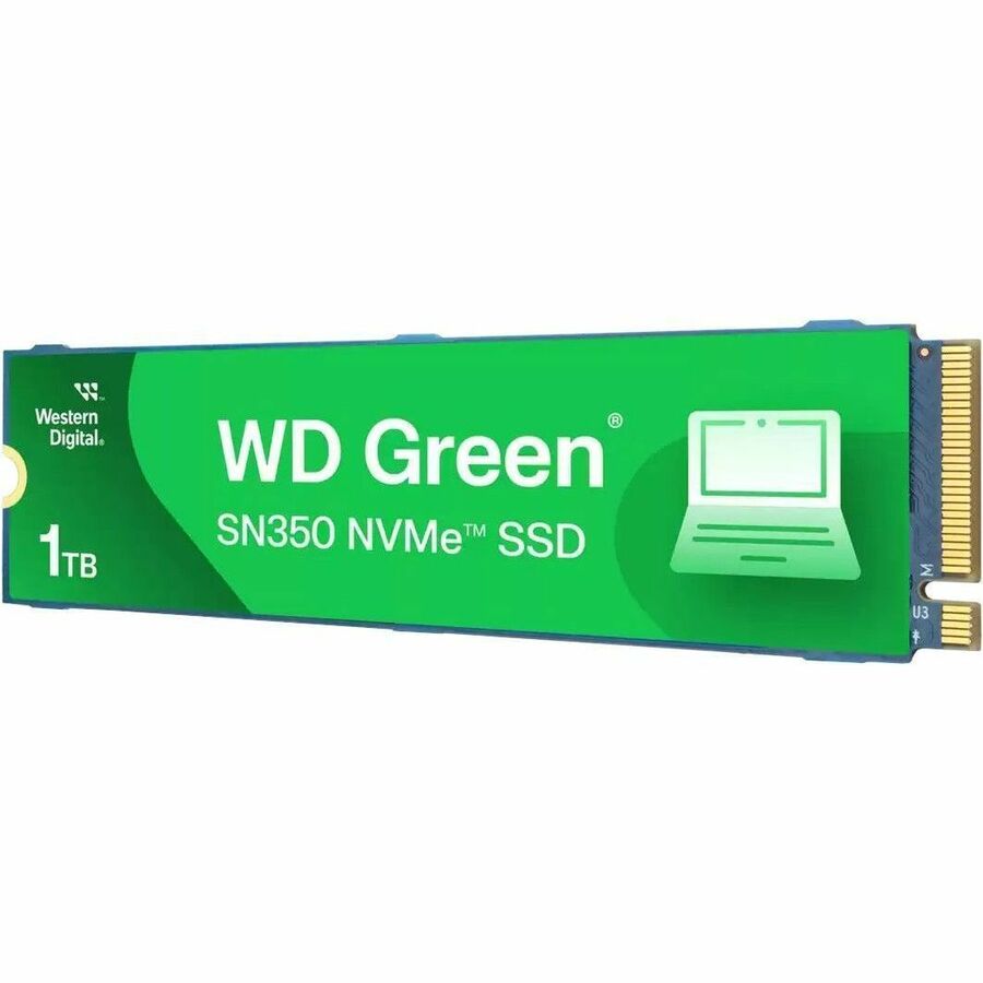 WD Green SN350 WDS100T3G0C 1 TB Solid State Drive - M.2 2280 Internal - PCI Express NVMe (PCI Express NVMe 3.0 x4)