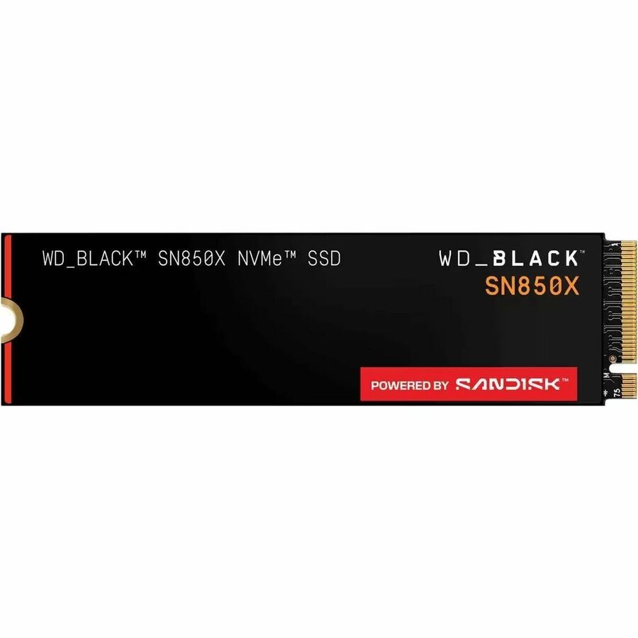 WD Black SN850X WDS200T2X0E-00BCA0 2 TB Solid State Drive - M.2 2280 Internal - PCI Express NVMe (PCI Express NVMe x4)