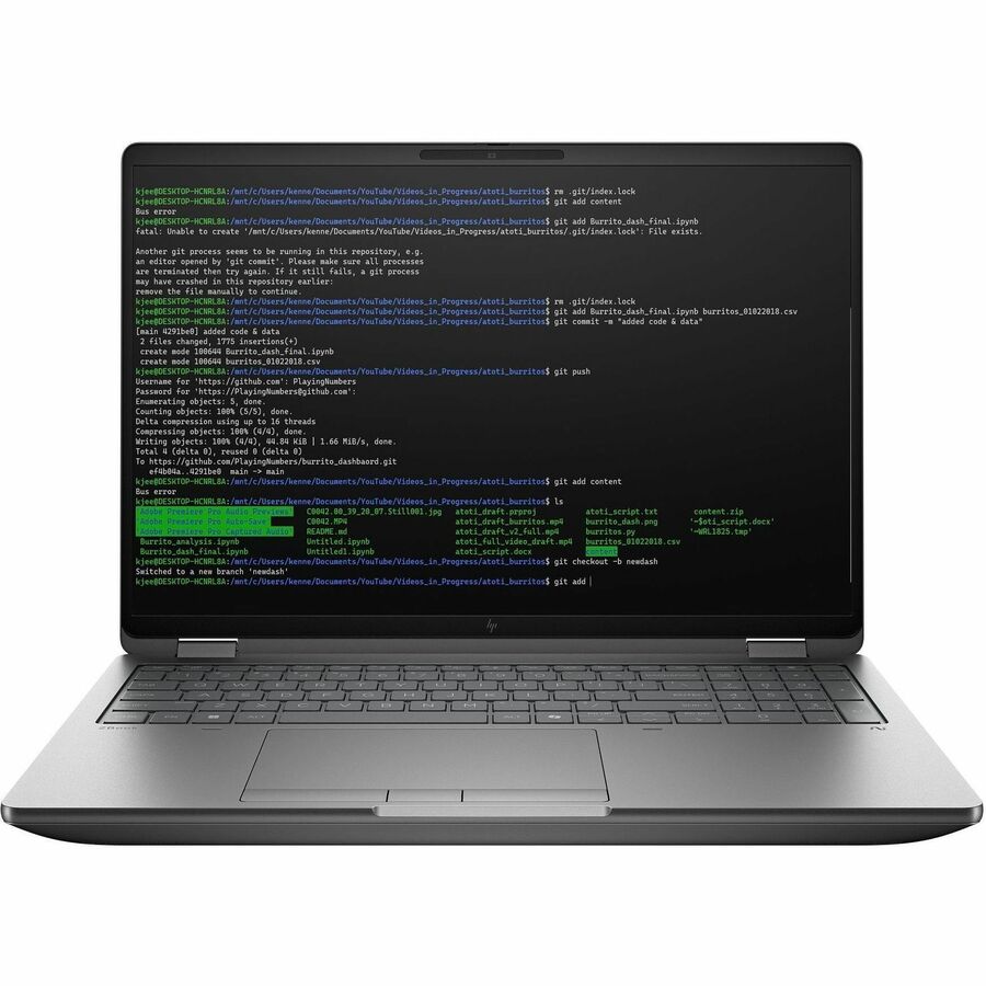 HP ZBook Fury G1i 16" Mobile Workstation - Intel Core Ultra 9 285HX - 64 GB - 512 GB SSD - Smart Card Reader