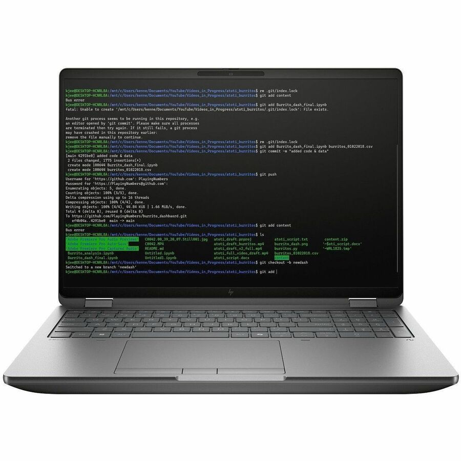 HP ZBook Fury G1i 16" Mobile Workstation - WQXGA - Intel Core Ultra 7 255HX - 32 GB - 512 GB PCI Express NVMe 4.0 x4 SSD - Meteor Silver
