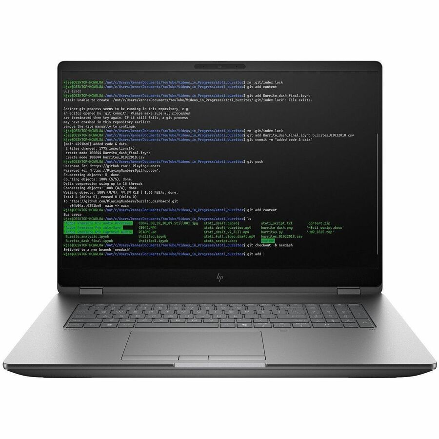 HP ZBook Fury G1i 18" Mobile Workstation - WQXGA - 165 Hz - Intel Core Ultra 9 285HX - vPro Technology - 32 GB - 1 TB SSD - Meteor Silver