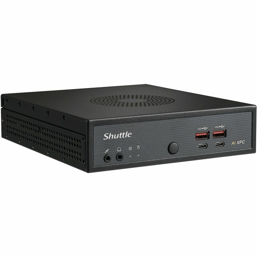 Shuttle XPC DN11H7 Barebone System - 2U Desktop - Socket BGA-1528 - 1 x Processor Support - Intel Core Ultra 7 155H 1.40 GHz Hexadeca-core (16 Core)