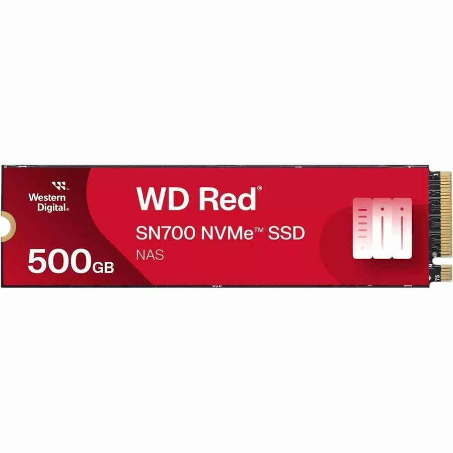 WD Red S700 WDS500G1R0C 500 GB Solid State Drive - M.2 2280 Internal - PCI Express NVMe (PCI Express NVMe 3.0 x4)