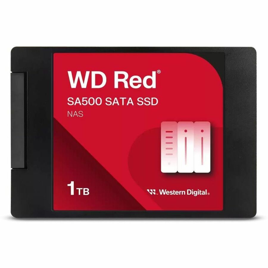 WD Red SA500 WDS100T1R0A 1 TB Solid State Drive - 2.5" Internal - SATA (SATA/600)
