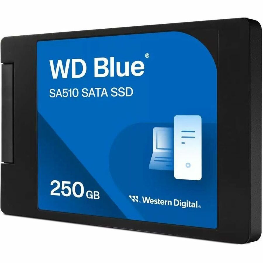 WD Blue SA510 WDS250G3B0A 250 GB Solid State Drive - 2.5" Internal - SATA (SATA/600)