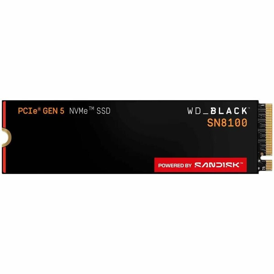 Western Digital Black SN8100 WDS200T1X0M-00CMT0 2 TB Solid State Drive - M.2 2280 Internal - PCI Express NVMe (PCI Express NVMe 5.0 x4)