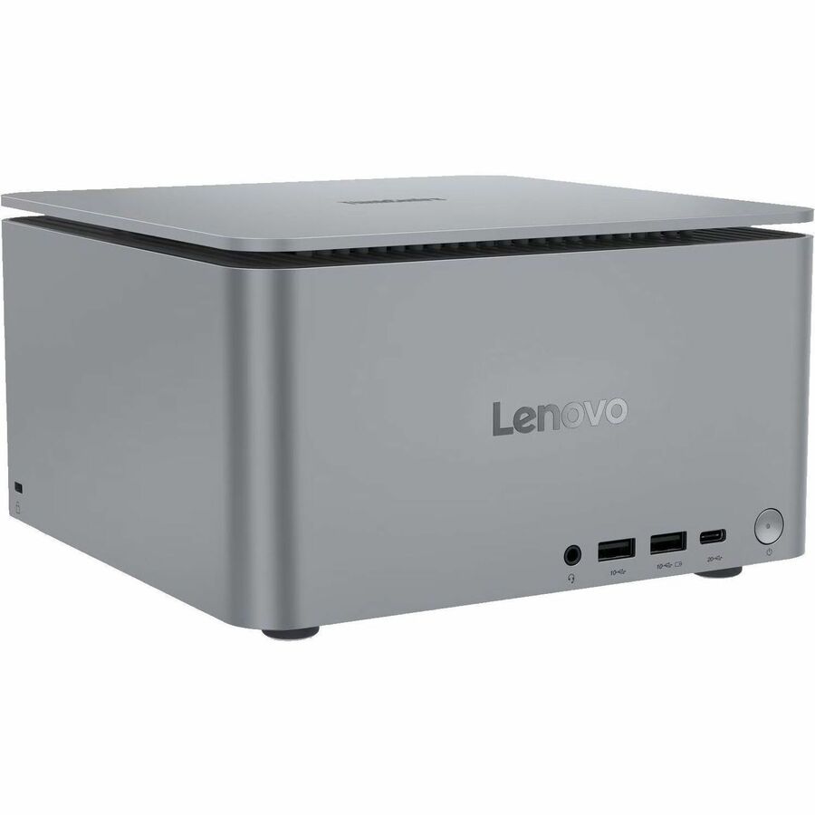 Lenovo ThinkCentre neo Ultra Gen 2 13BG001TUS Desktop Computer - Intel Core Ultra 9 285 - 32 GB - 1 TB PCI Express NVMe 4.0 x4 SSD - Tiny - Luna Gray