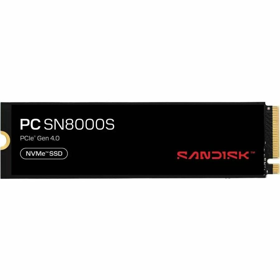 SanDisk PC SN8000S SDEQNRG-2T00 2 TB Solid State Drive - M.2 2280 Internal - PCI Express NVMe (PCI Express NVMe 4.0)