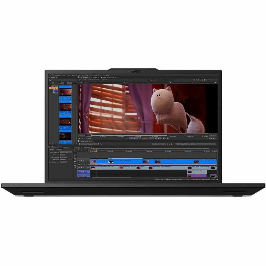 Lenovo ThinkPad P16s Gen 4 21QV003MUS 16" Touchscreen Mobile Workstation - WQUXGA - Intel Core Ultra 7 265H - 32 GB - 1 TB SSD - English Keyboard - Black