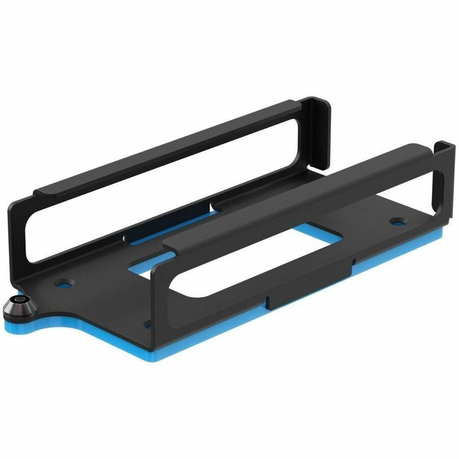 Rack Solutions Mounting Bracket for Docking Station - Black - Horizontal/Vertical - TAA Compliant