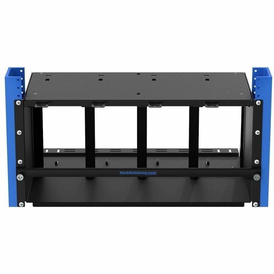 Rack Solutions 5U 2Post Cantilever Shelf for 4 Apple Mac Studio