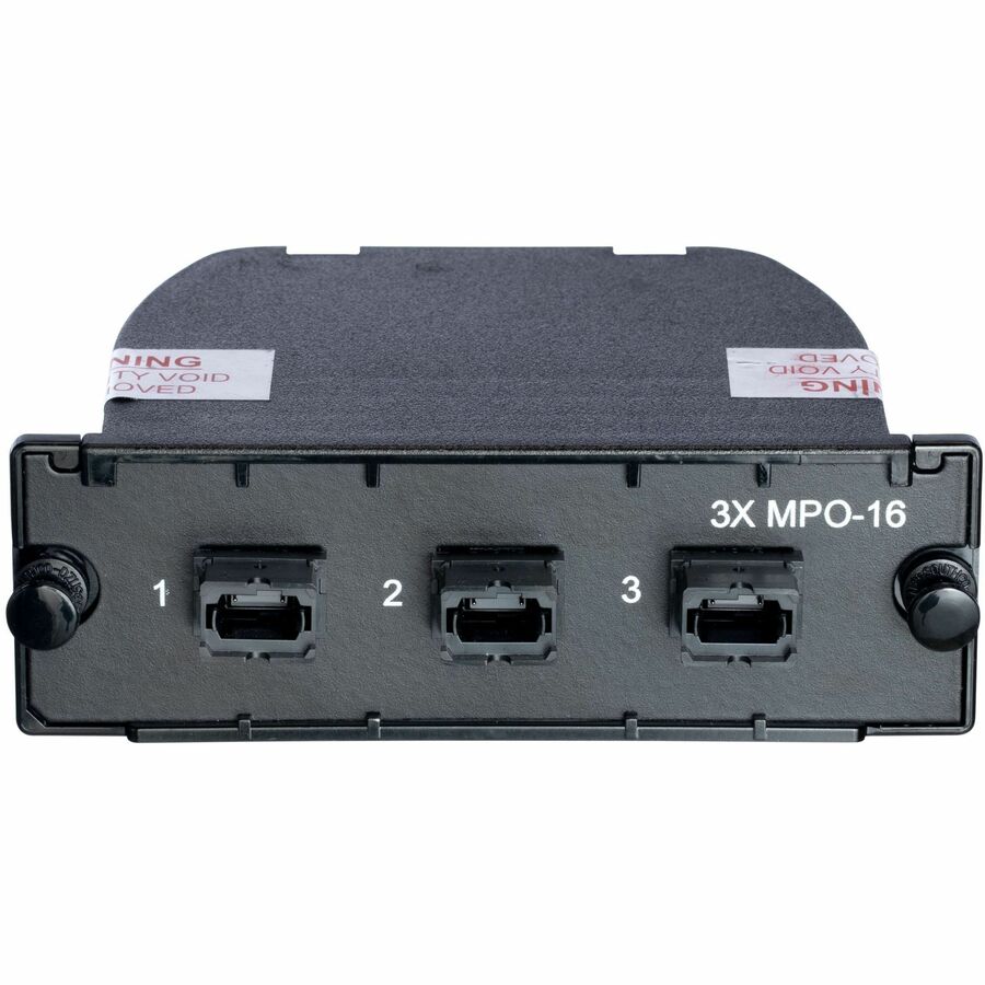 Panduit Opticom MPO-12 to MPO-16 Cassette OM4, 48 Fiber, Universal, Opt IL