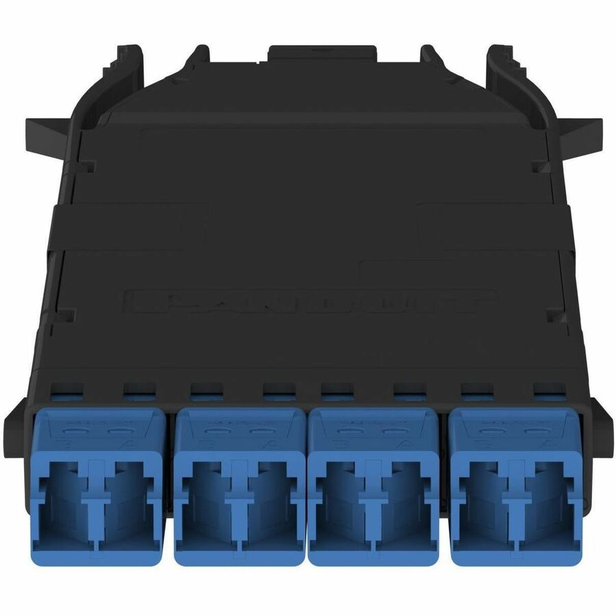 Panduit OS2 HD Flex Cassette, 4-Port, 4-to-1 Conversion , Opt IL, Universal-2