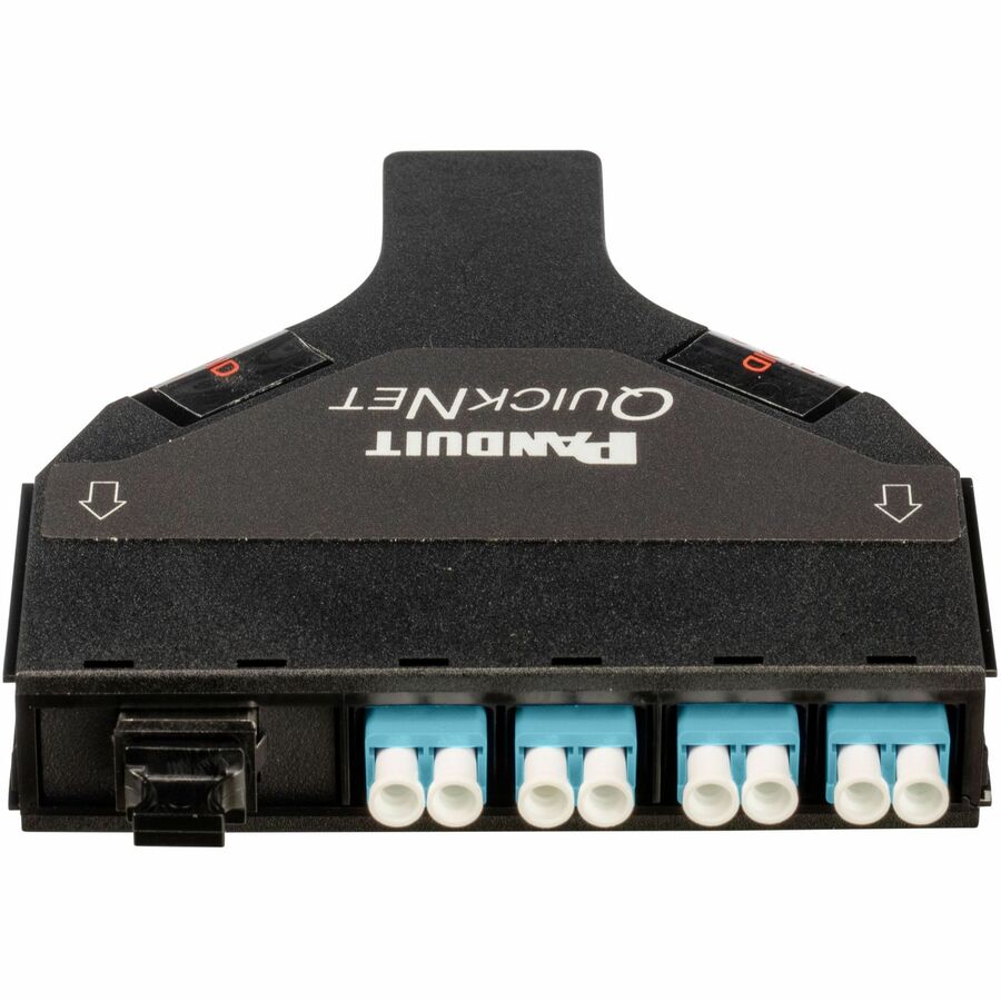 Panduit SFQ Front Access OS2, 4-to-1 Cassette, 8F, Standard IL, Universal